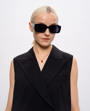 Saint Laurent Золотистая цепочка Strawberry 859898Y1521