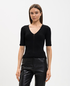 Twinset Чорний топ 261TT3123