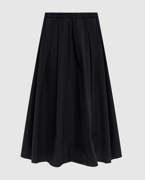 Max Mara Weekend Черная юбка миди IEFEBO WKIEFEBO