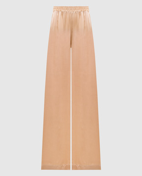 Ermanno Scervino Бежеві штани із шовку D482P756NXE