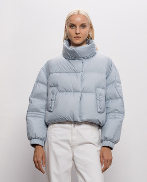 Be Florence Блакитна укорочена пухова куртка BE2615
