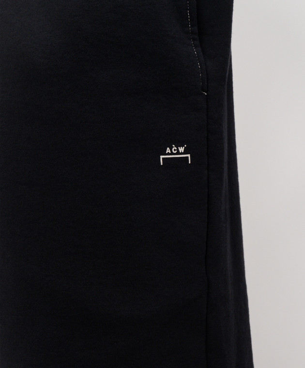 A Cold Wall Черные шорты Millbank ACWMB365 изображение 5