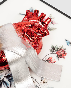 Sequenze Картина на стіну Back to life з декоративним елементом у вигляді анатомічного серця PZ0621