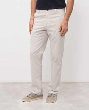 Agnona Сірі штани T711U2NUC079