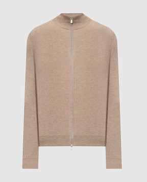 Brunello Cucinelli Кардиган бежевый из кашемира M2200106