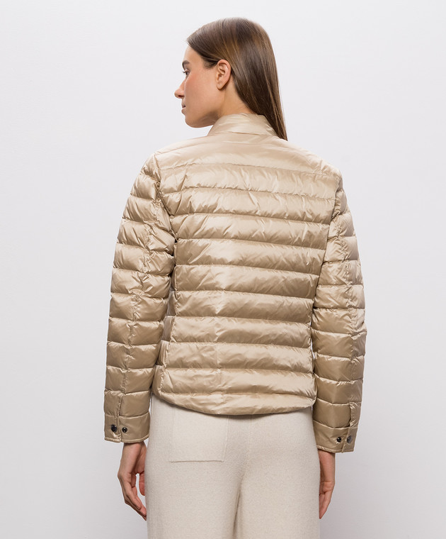 Woolrich Бежева пухова куртка CFWWOU2195FRUT5453 зображення 4