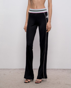 Off-White Чорні спортивні штани Fluid Track 2CJ00AS26JER001