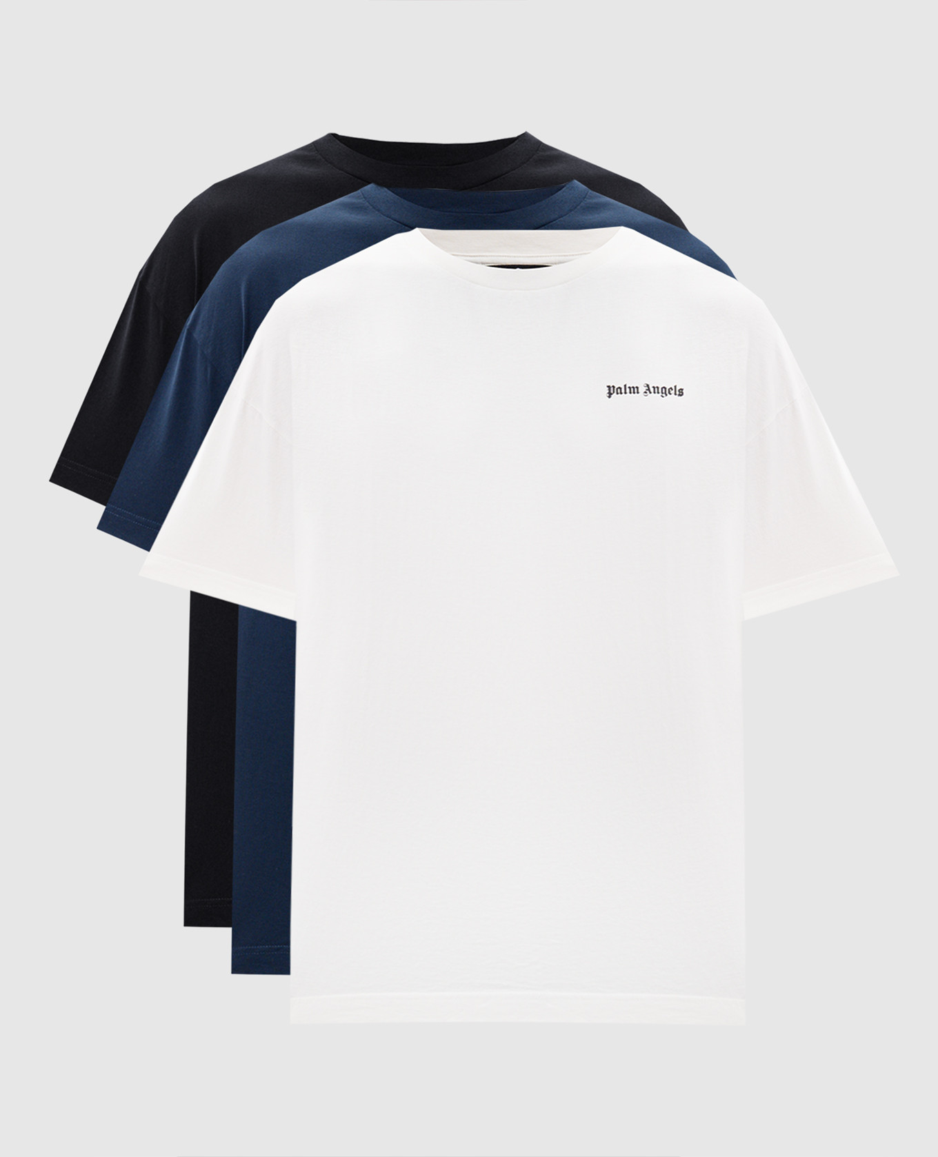 

Набор футболок с логотипом принт, Разноцветный, Футболки