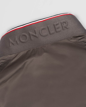 Moncler ENFANT Детская ветровка Hilmi цвета хаки L19541A0003953A5E