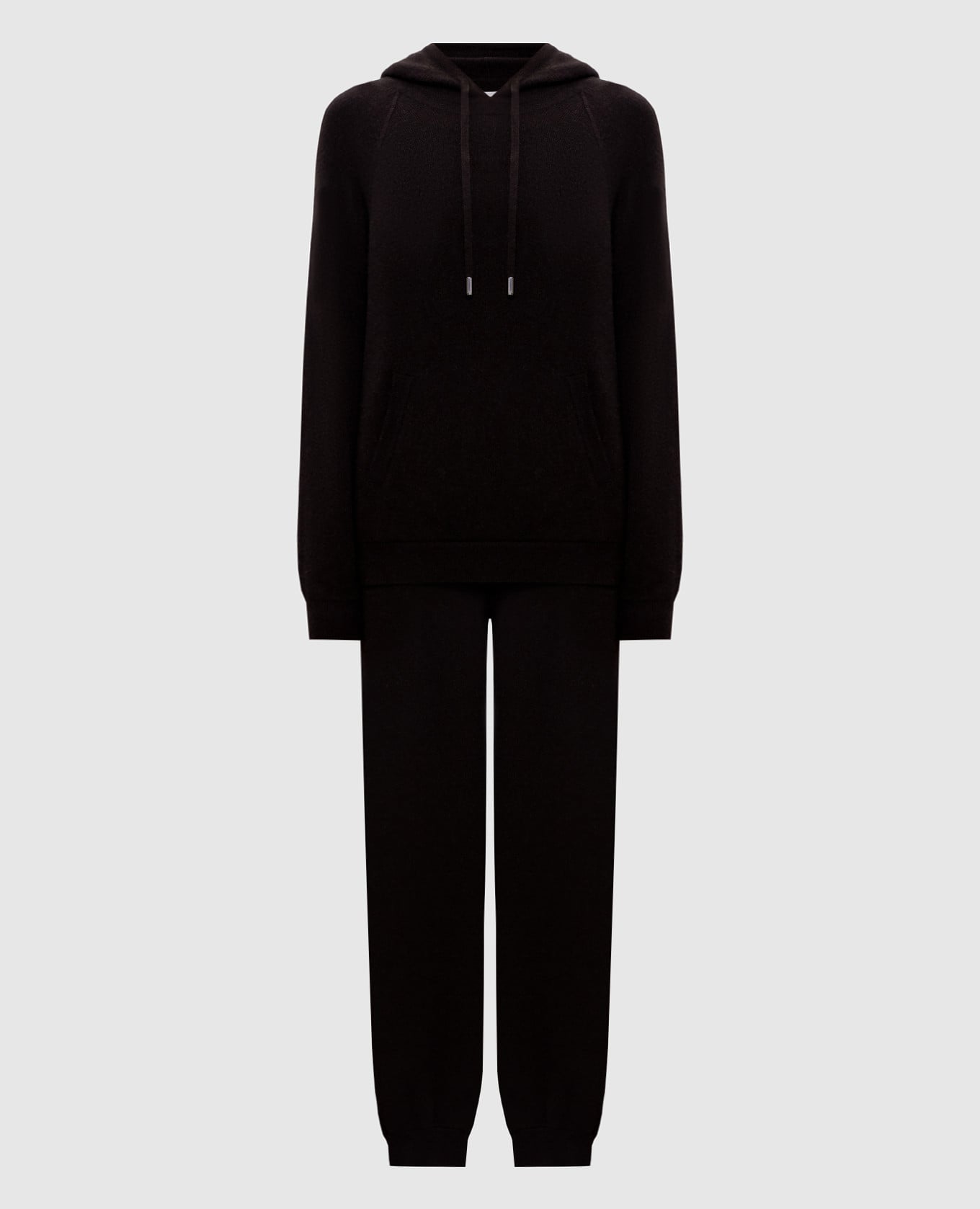 Коричневый спортивный костюм из кашемира