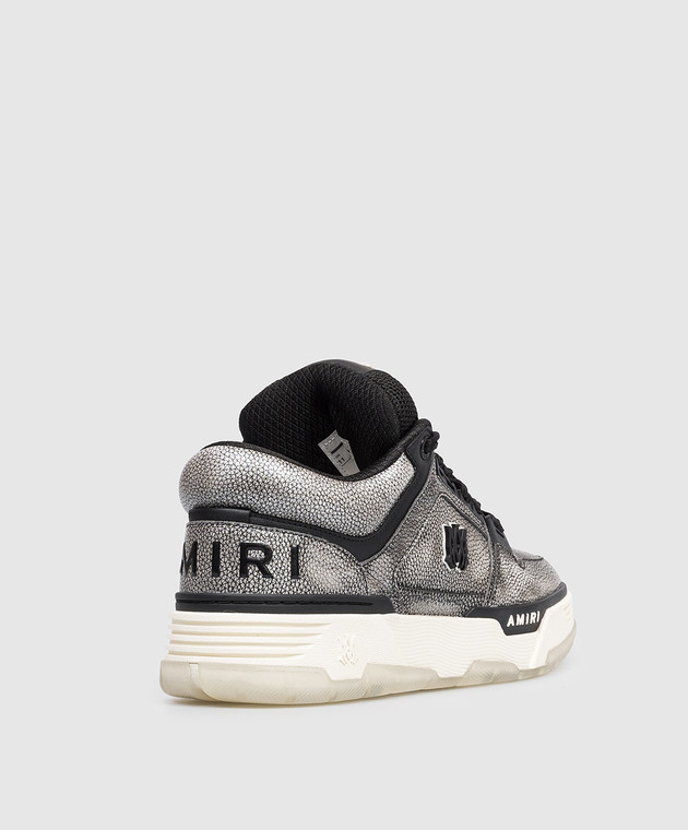 AMIRI Серые кожаные кроссовки MA-1 AMSNSN1056 изображение 3