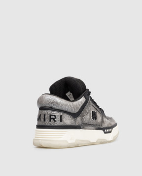 AMIRI Серые кожаные кроссовки MA-1 AMSNSN1056