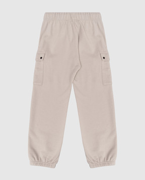 C.P. Company Дитячі сірі джогери-карго з патчем логотипа CMP00ZLCA691014