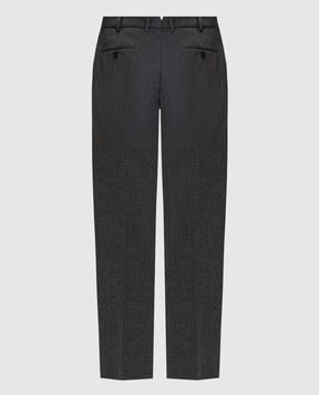 Loro Piana Серые брюки Carlo из шерсти и кашемира FAO8420sh