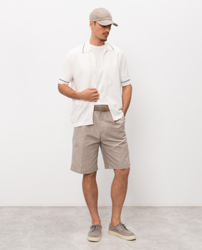 Agnona Белая рубашка KD11U157F1812