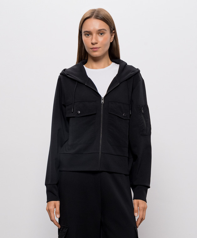 Woolrich Черная спортивная куртка CFWWSW2020FRUT5330 изображение 3