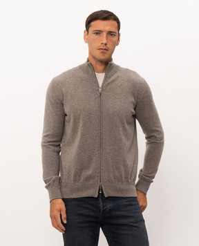 Doriani Cashmere Коричневый кардиган из кашемира 1203010