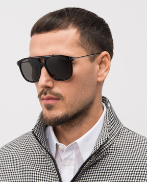 Tom Ford Чорні сонцезахисні окуляри SAM FT1306