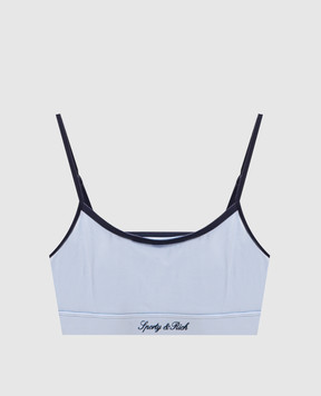 Sporty & Rich Голубой спортивный топ TO10175326BL143