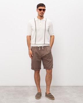 Cashmere&Whiskey Поло кольору айворі M54268158