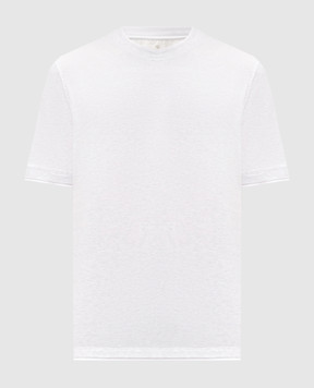 Brunello Cucinelli Меланжевая футболка серого цвета M0B137427