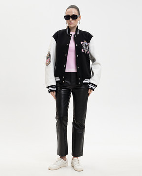 Off-White Рожева майка Spray з принтом логотипа 2AD236S26JER001