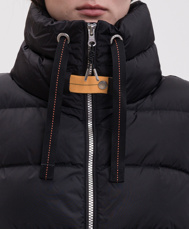 Parajumpers Чорний пуховий жилет Nolene 26WPWPUTT31 зображення 5