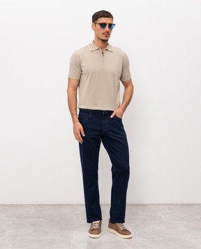 Scissor Scriptor Сині джинси Costantino з монограмою COSTANTINOT153735