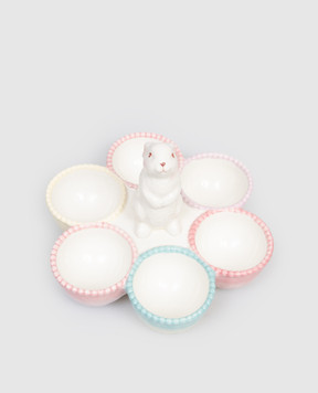 Palais Royal Керамічна підставка для яєць з великоднім кроликом 38492