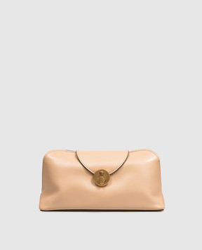 Versace Бежевая кожаная сумка Vivian 10254731A17449