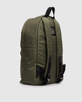 Dolce&Gabbana Детский рюкзак хаки с монограммой DG EM0074AM224