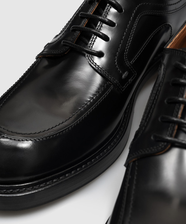 Dolce&Gabbana Черные кожаные дерби A10923A0881 изображение 5