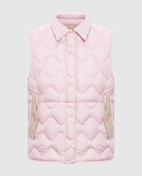 Woolrich Рожевий пуховий жилет Heritage CFWWOU1138FRUT2635