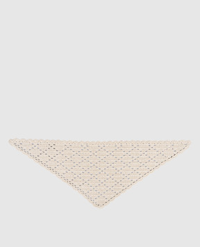 Agnona Бежевий ажурний бактус KA110207C080P