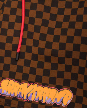 Sprayground Дитячі коричневі шорти Makes The World Go Round SPY1439E