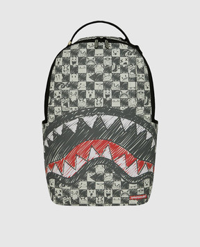 Sprayground Дитячий зелений рюкзак SHARKS IN PARIS 910B8469NSZ