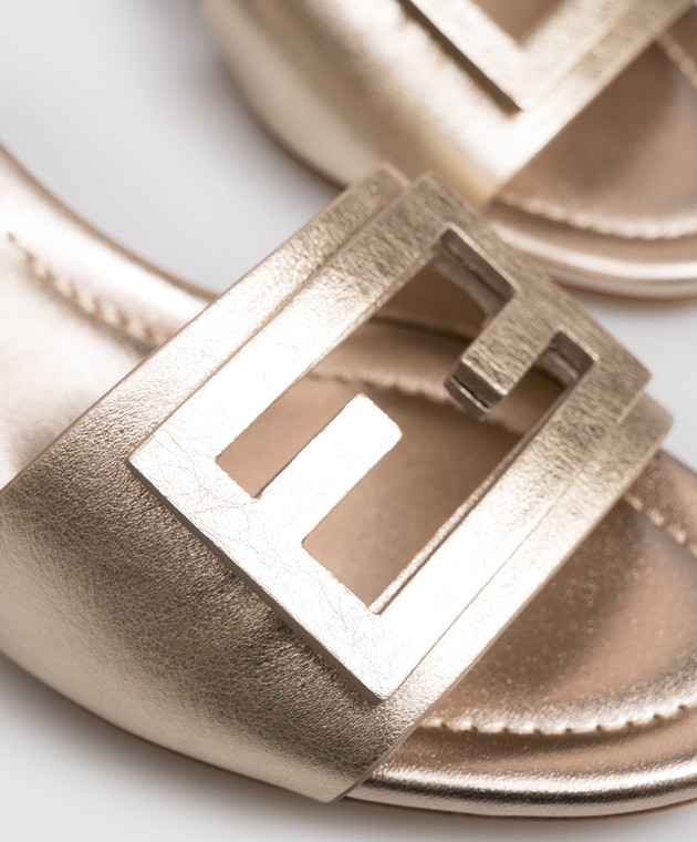 Fendi кожаные мюли Baguette 8R8862AY1R изображение 5