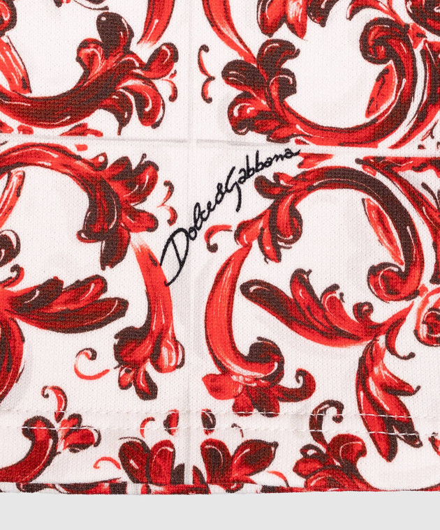 Dolce&Gabbana Дитячі шорти в брендовий принт L1JQR9II7KU зображення 3