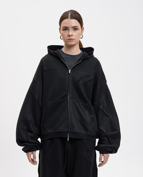 Alexander Wang Чорна спортивна куртка з логотипом UCC4252072