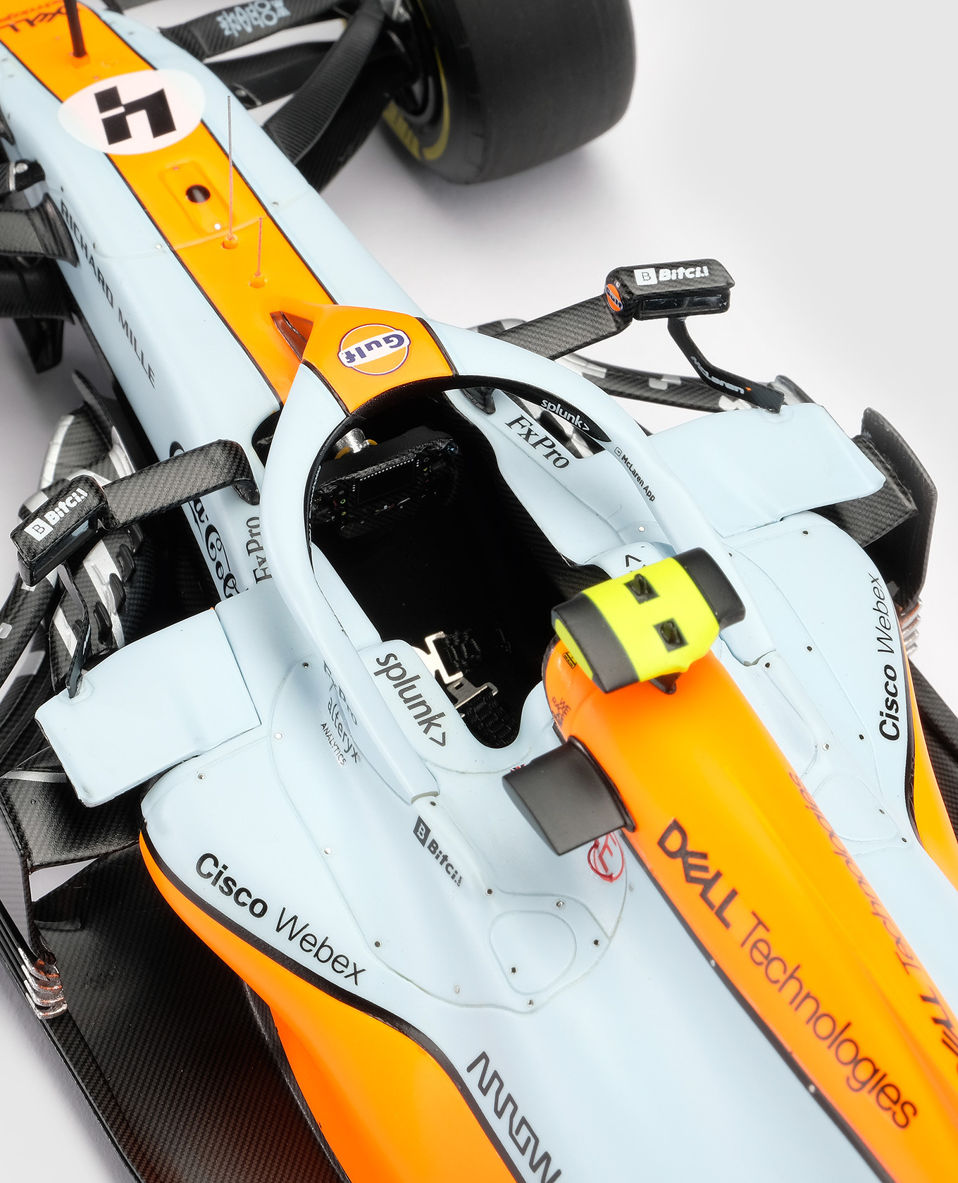 Amalgam Cувенір у формі автомобіля McLaren MCL35M M6185M4N зображення 6