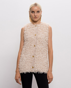 Twinset Бежевий жилет 262TP3131