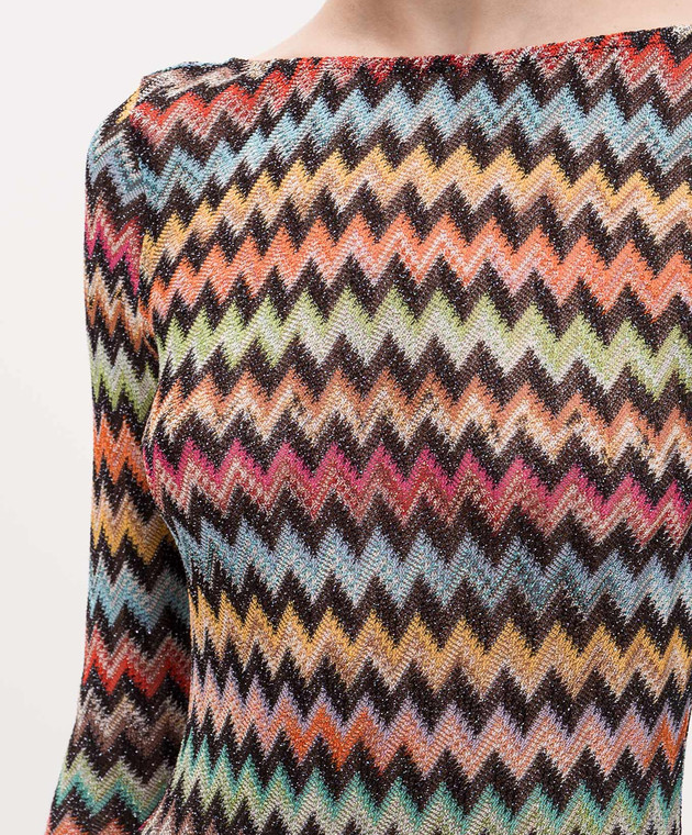 Missoni Сукня з відкритою спиною у візерунок MC26SQ03BR014J зображення 5