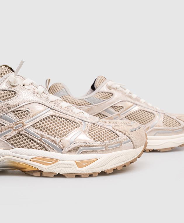 Maripe Бежевые комбинированные кроссовки MELROSE MELROSE изображение 5