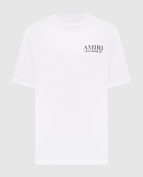 AMIRI Біла футболка Bones Stacked AMJYTE1075