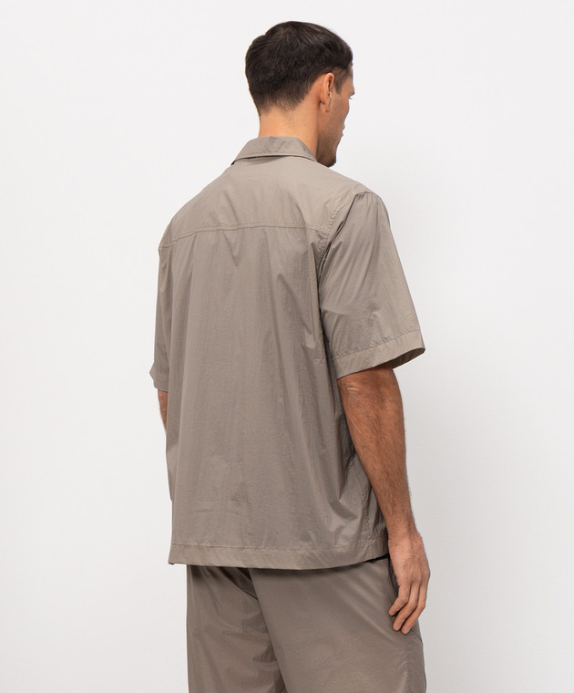 A Cold Wall Бежева сорочка Balfron ACWMSH185 зображення 4