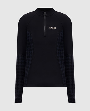 AMIRI Чорний джемпер з принтом AWBOAC1001