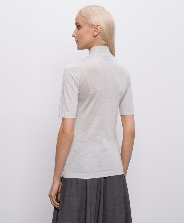 Brunello Cucinelli Сірий топ M13800004P зображення 4