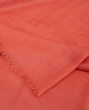 Agnona Палантин з кашеміру рожевого кольору AS0301H7001