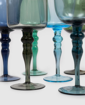 Bitossi Home Набір різнобарвних келихів зі скла 6 шт MCV01501