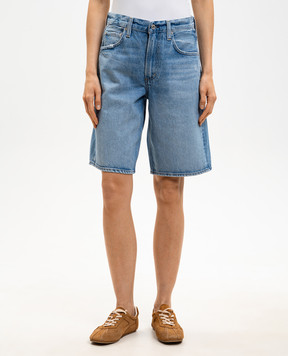 CITIZENS OF HUMANITY Синие джинсовые бермуды Court 22823025